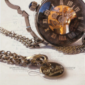 Montre astre lunaire noir