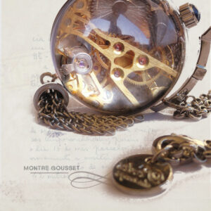 Montre astre lunaire