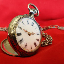 Montre De Poche Ancienne LIP ALIHOR - Mouvement Mécanique - Acier Inoxydable