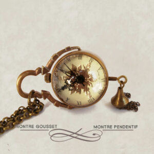 Montre en pendentif-Perle du temps dorée-perles du temps,Montre globe dorée, perles du temps, cadeau, idee de cadeau, montre globe, montre boule, montre sphère, montre mécanique, montre femme, montre steampunk, montre pendentif femme, montre lolita, montre pendentif gothique, montre squelette, montre de col, Vintage Watch, pocket watch, pendant watch, women pendant watch, zegarek wiszący , wisior, naszyjnik Vintage