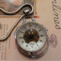 Montre argent old school