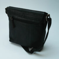 Sac en cuir noir mixte : Black Nevada