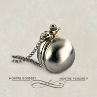Montre sphère pendentif