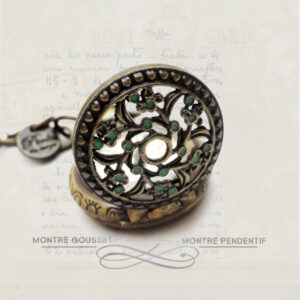 Montre pendentif printemps